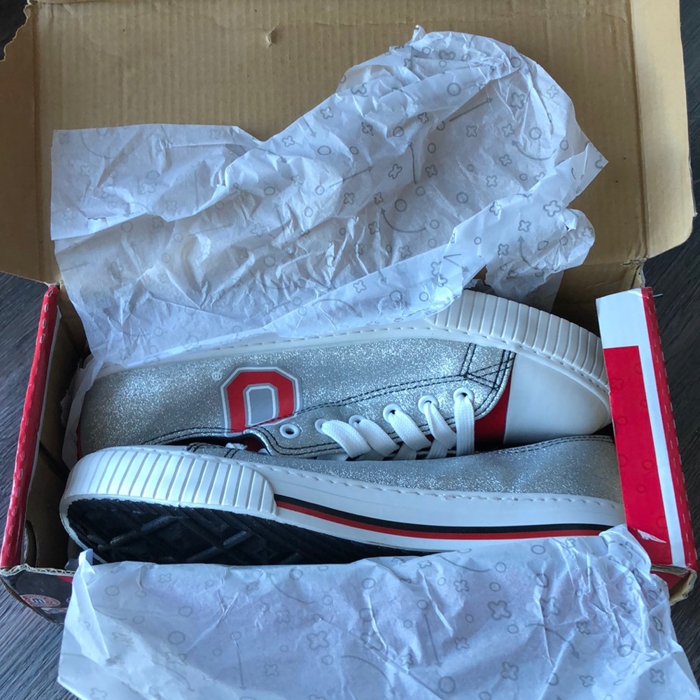 NWB Ohio State Sneakers - Picture 7 of 8